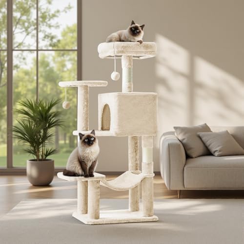 DUMOS Small 44 in Cat Tree Tower - Image 2