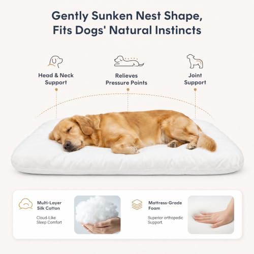 Magic Dog Orthopedic Extra Large Dog Bed 47 Inch, Super Soft XL Pet Bed - Image 5
