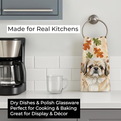 Caroline's Treasures Pekingese Dogs Kitchen Towel 15x25 in - Image 3