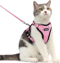 Dooradar Cat Harness and Leash Set, Adjustable and Escape Proof by Dooradar