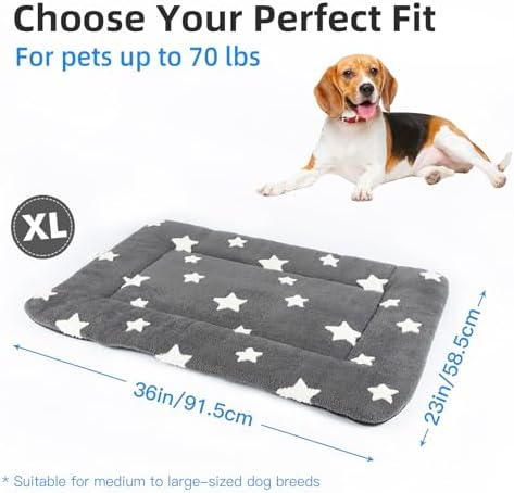 Mora Pets Dog Crate Pad Washable Dog Bed - Image 6