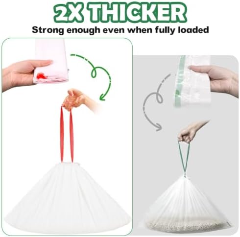 SZEE 2X Thicker Automatic Cat Litter Box Bags Fit - Image 4