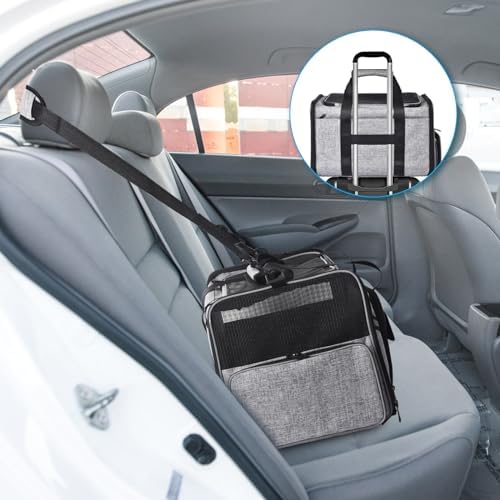 Petmolico Cat Carrier Soft-Sided Airline Approved - Image 5