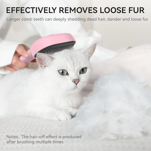 Aumuca Cat Brushes for Indoor Cats, Cat Hair Brush for Shedding, Cat Brush for - Image 6