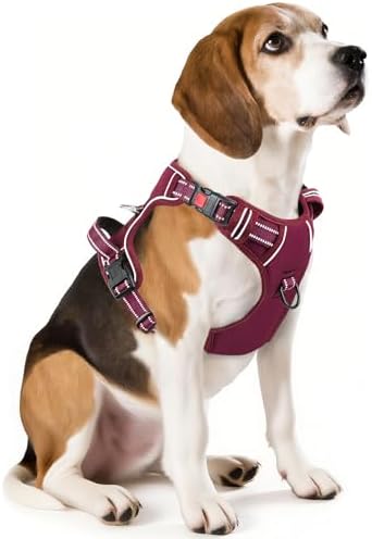 Timos Dog Harness, Front Clip No Pull Medium Sized by Timos