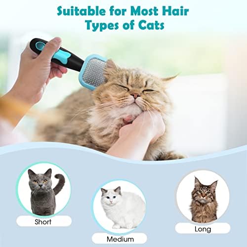 Slicker Brush, Dog Brush Gently Cleaning Pin Brush - Image 3