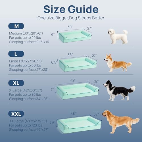 Cooling Dog Bed for Summer, Extra Large Orthopedic Cool Pet Bed - Image 6