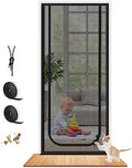 Dixutzi Reinforced Cat Screen Door Fits Door Size 32''x 80'', Heavy Duty Pets by Dixutzi