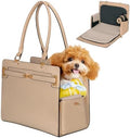 2-in-1 Stylish Dog Purse Carrier Soft-Sided Carriers Travel Tote Bag by Minsong