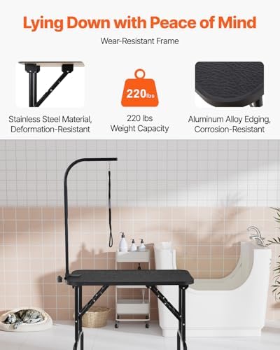 VEVOR Pet Grooming Table, 32 x18 Inch - Image 2