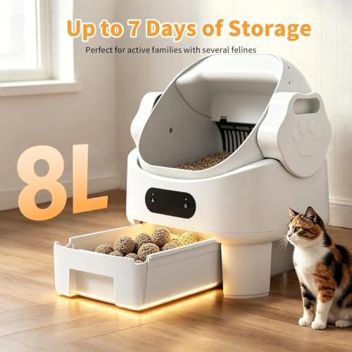 Automatic Cat Litter Box, Self Cleaning, Safety Sensors - Image 5
