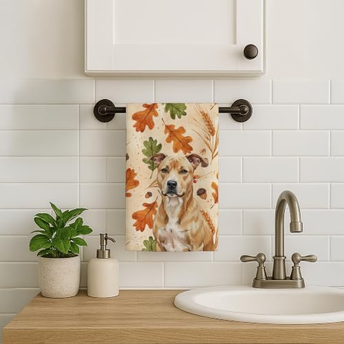 Caroline's Treasures American Staffordshire Terrier Dogs Kitchen Towel - Image 2