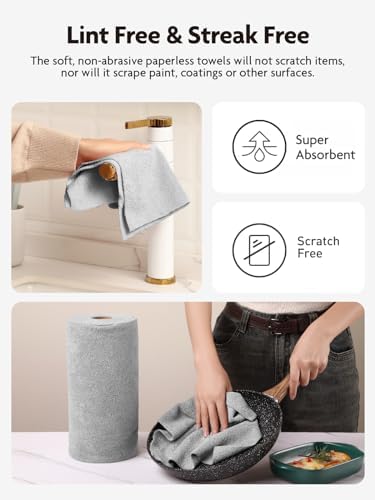 Fantasticlean Microfiber Cleaning Cloth Roll- 90 Sheets - Image 4