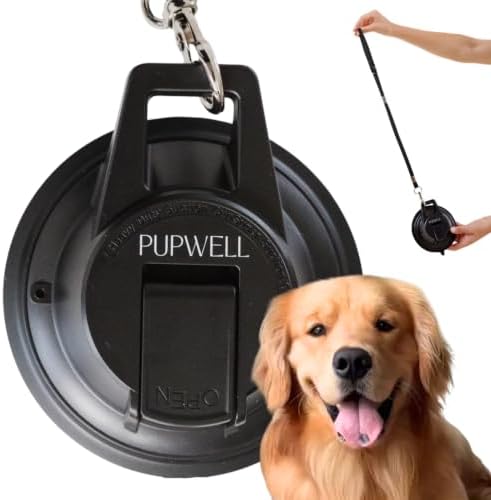 Pupwell Stay in Place and Heavy Duty Suction Cup Dog Leash to Keep Them in Place by Pupwell
