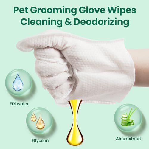 32 PCS Unscented Extra Thick Pet Bathing Wipes - Image 3