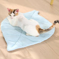 Cat Cooling Mat Cat Leaf Bed Mat Comfortable Soft Fabric Breathable Cozy by Unknown