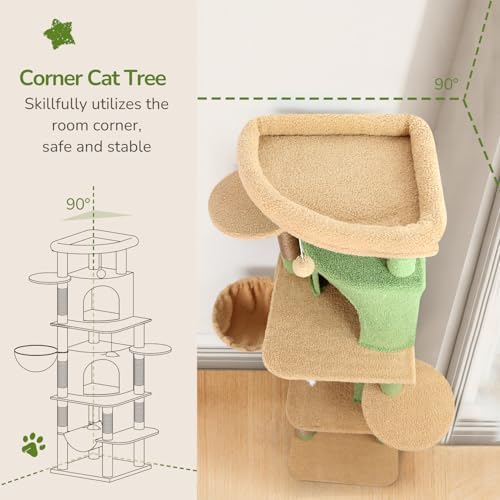 Globlazer 66in Cactus Corner Cat Tree - Image 2