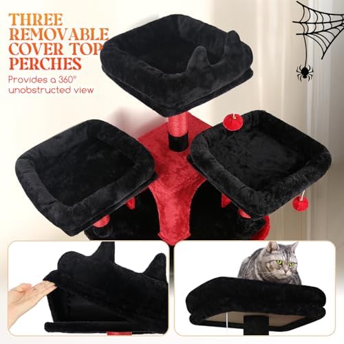 Globlazer Gothic Cat Tree Tower - Image 3