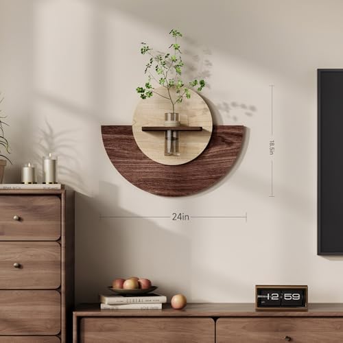 3D Round Wall Art for Dining Room, Modern Textured Circular Wall Decor - Image 4