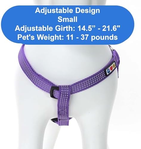 Pawtitas Reflective Step-in Dog Harness – Adjustable No-Pull Vest - Image 3