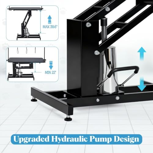 Towallmark 43.3" Hydraulic Dog Grooming Table - Image 4