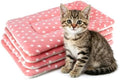 4 Pack Cat Bed Mat, Washable Sleeping Pad by HeNdShe