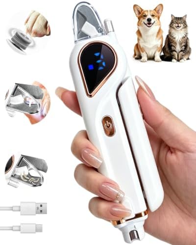 2-in-1 Dog Nail Clippers & Cat Grinder by Unknown