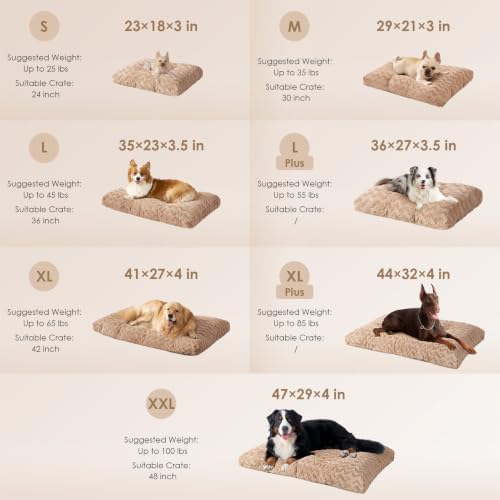 EHEYCIGA Washable XL Dog Beds Large Sized Dog, 44x32 Inch Pet Bed - Image 3