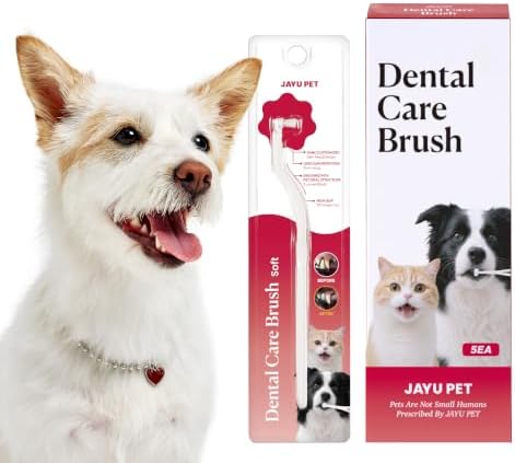 JAYU PET Dental Care Brush, Soft Bristles by JAYUPET