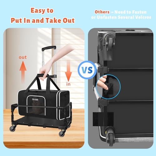 Petskd Small Pet Carrier 17"x12"x8.5" - Image 4