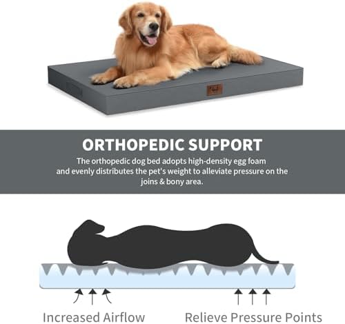 Outdoor Waterproof Orthopedic Dog Bed - Image 2