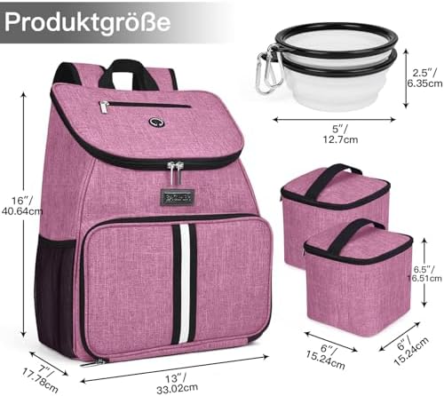 BAGLHER丨Dog Travel Bag, Airline Approved Pet Supplies Backpack, Dog Travel - Image 3