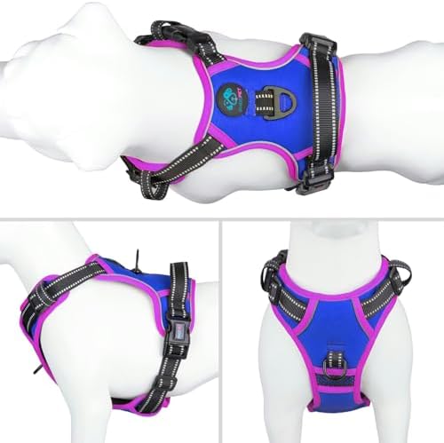 PHOEPET Upgraded No Pull Dog Harness, Reflective Adjustable Vest - Image 2