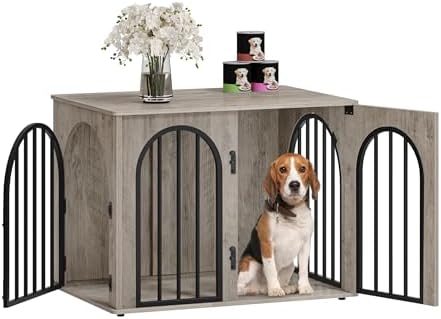 Hzuaneri 31.5'' Dog Crate Furniture, Dog Kennel Indoor by Hzuaneri