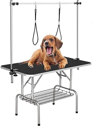 42" Dog Grooming Table Foldable Pet Grooming Tables by TRODEP