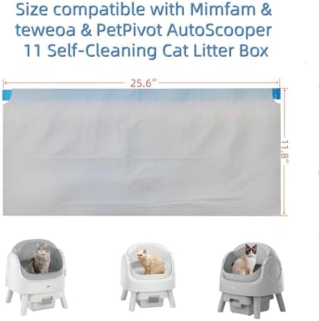 80ct Replacement Pet Pivot Litter Box Bags - Image 3