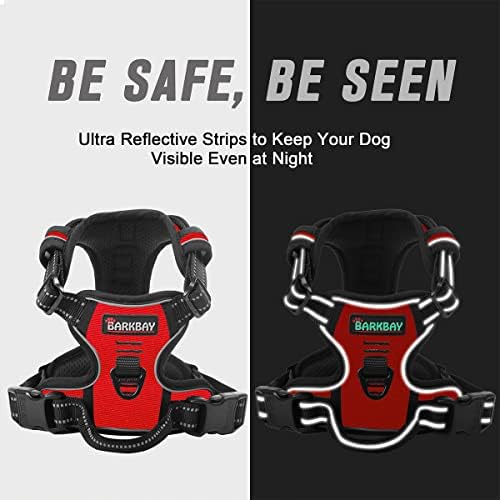 BARKBAY Dog Harness No Pull for Medium Sized Dog Front Back Clips, Dog Vest - Image 5
