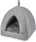 Best Pet Supplies Cat Bed for Indoor Cat, Domed Tent House by BestPetSuppliesLLC