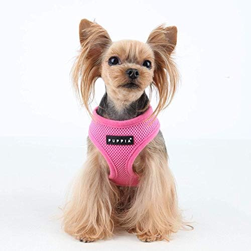 Puppia Soft Dog Harness No Choke Over-The-Head Triple Layered Breathable Mesh - Image 4