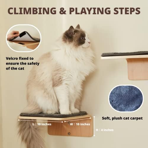 LIORCE 2 Set Cat Wall Steps - Image 3