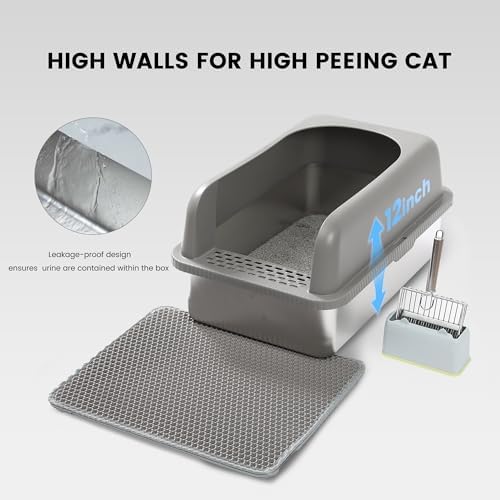 Stainless Steel XL Cat Litter Box - Image 3