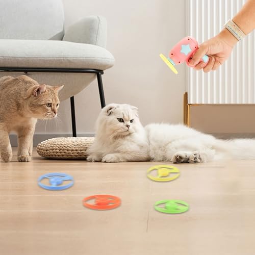 Andiker 12 PCS Cat Fetch Toy Refills, Colorful Interactive Kitten Toy - Image 5