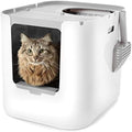 Modkat XL Cat Litter Box, Top or Front-Entry, Scoop & Filters by Modkat