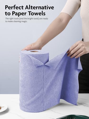 Fantasticlean Microfiber Cleaning Cloth Roll- 40 Sheets - Image 2