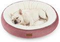 Love's cabin Round Donut Cat and Dog Cushion Bed, 30in Pet Bed by Lovescabin