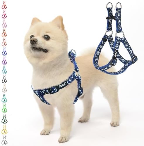 PUPTECK No Pull Dog Harness Small Sized Step-in Adjustable Puppy Vest by PUPTECK