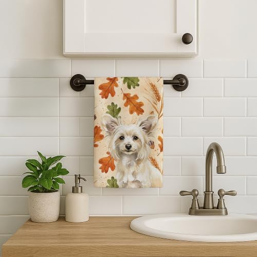 Caroline's Treasures Chinese Crested Dogs Kitchen Towel 15x25 in - Image 2