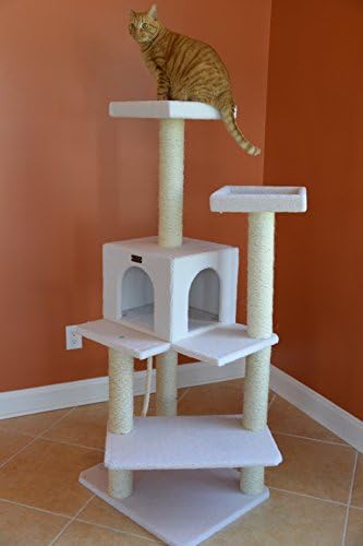 Armarkat B5701 Real Wood 57-Inch Cat Tree - Image 3
