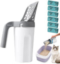 3 in 1 Cat Scoop Integrated Shovel Bucket Litter Scooper by Eskrut