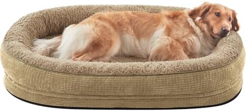 JOEJOY Orthopedic Dog Beds Large Sized Dog, XL Egg-Crate Memory Foam Pet Couch by JOEJOY